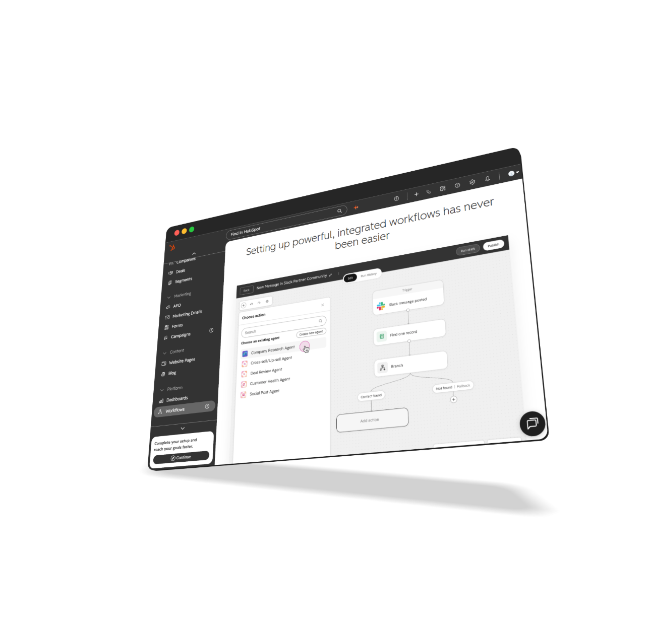 CRM showing dormant contacts being worked